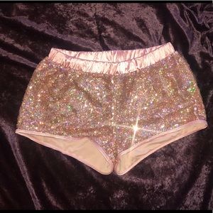 Balera Hologram Sequin Tap Short